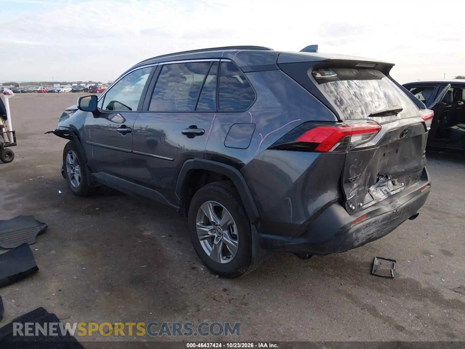 3 Фотография поврежденного автомобиля 2T3P1RFV4SW610453 TOYOTA RAV4 2025