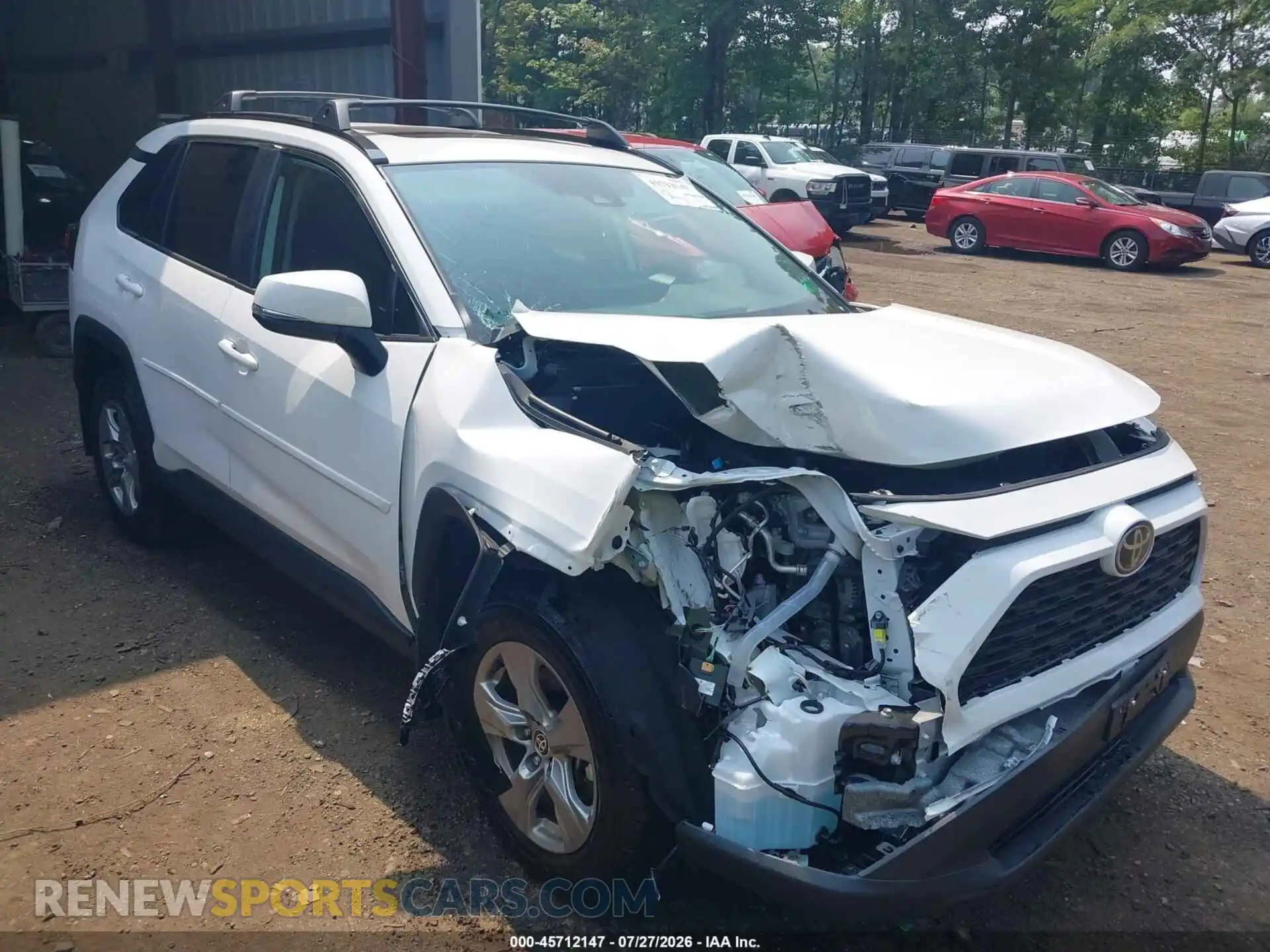 1 Photograph of a damaged car 2T3P1RFV4SW616382 TOYOTA RAV4 2025