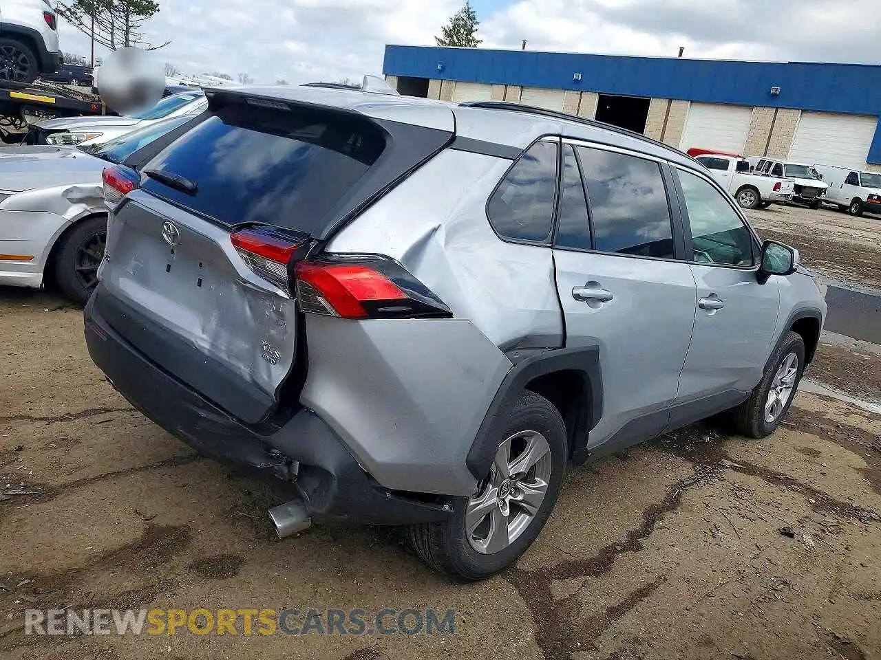 3 Фотография поврежденного автомобиля 2T3P1RFV4SW617371 TOYOTA RAV4 2025