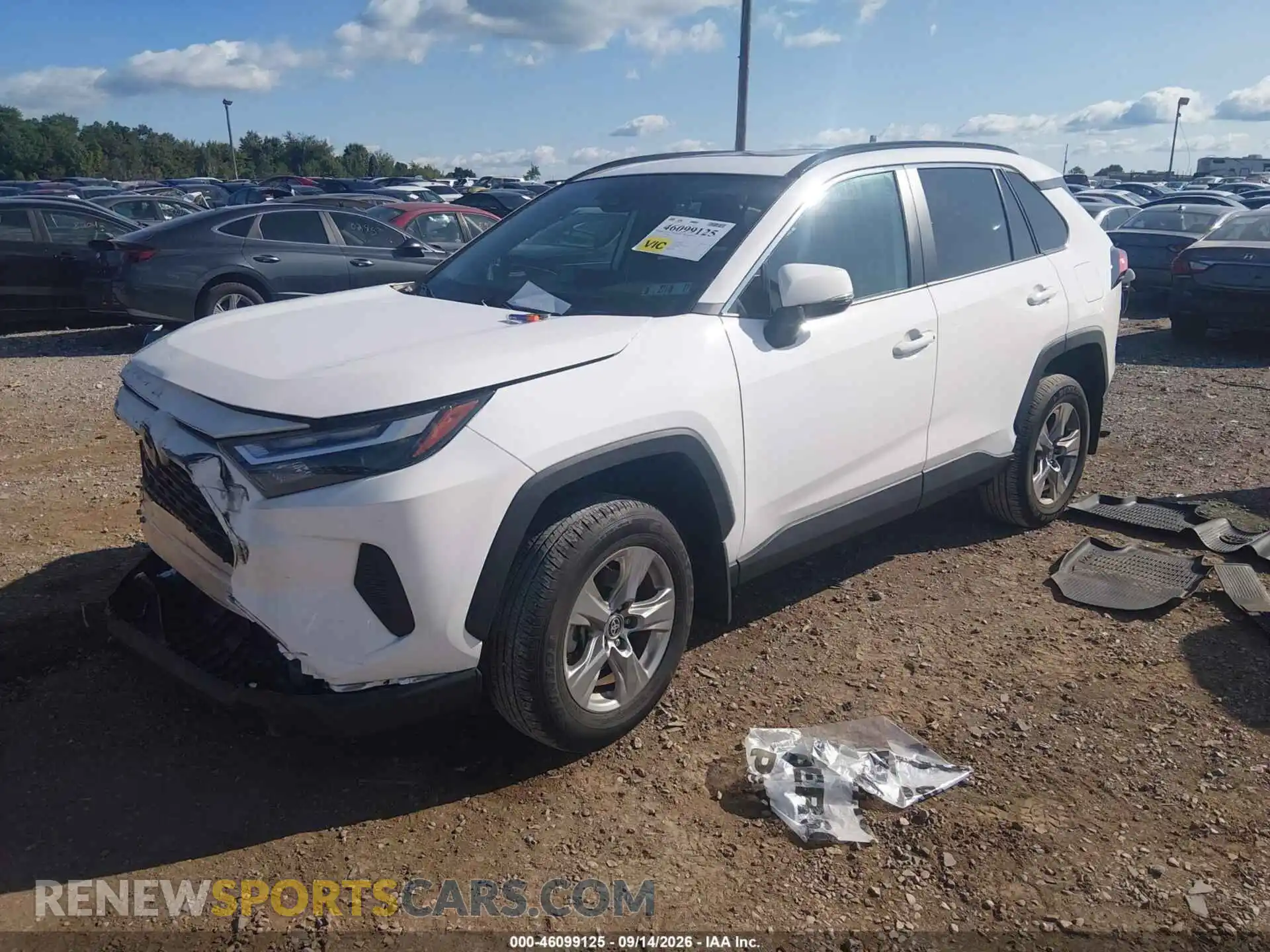 2 fotografías del automóvil dañado 2T3P1RFV5SC516552 TOYOTA RAV4 2025