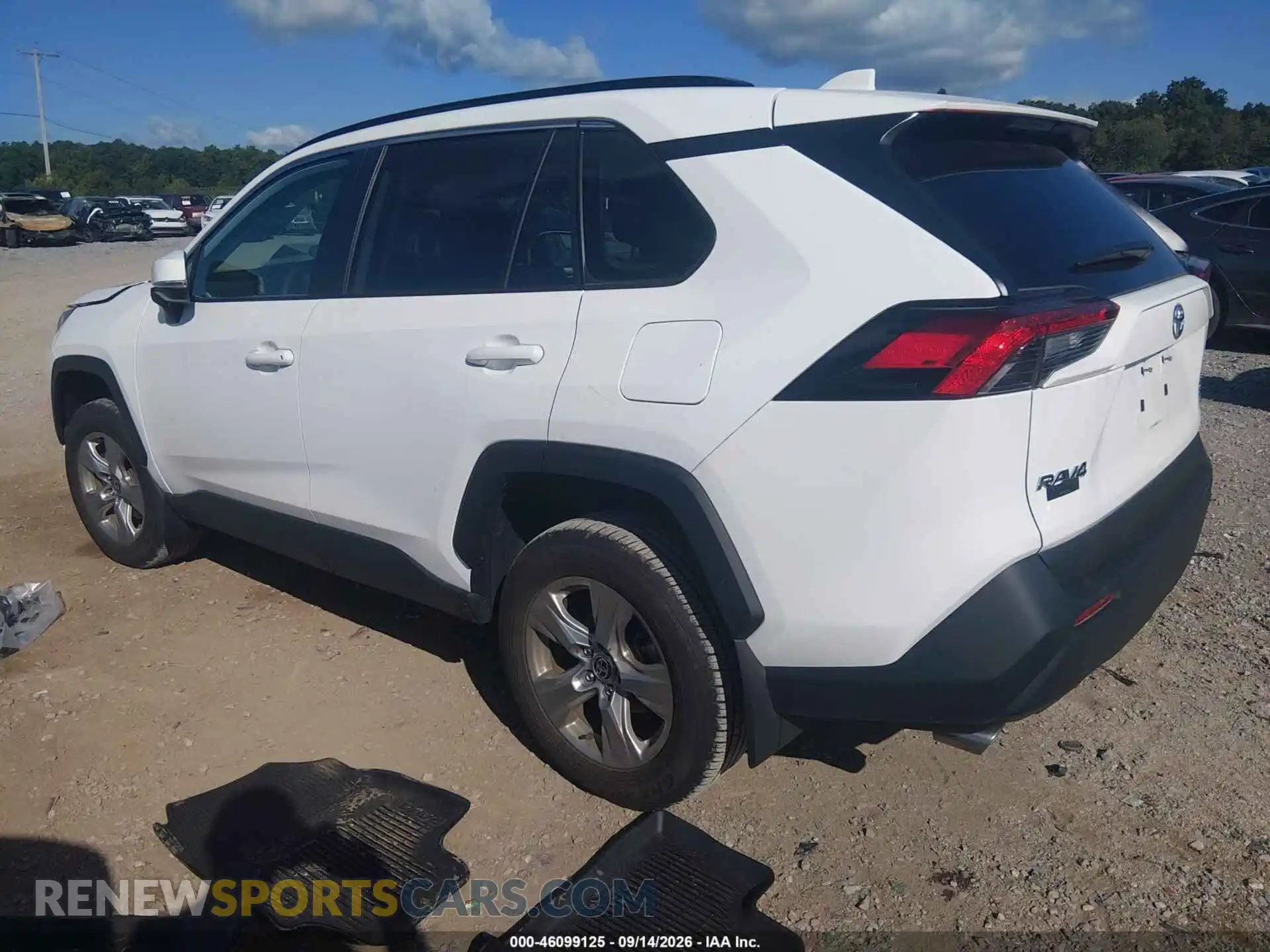 3 fotografías del automóvil dañado 2T3P1RFV5SC516552 TOYOTA RAV4 2025