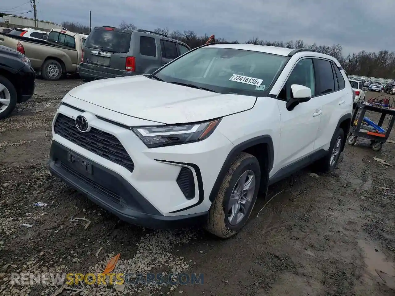 1 Photograph of a damaged car 2T3P1RFV5SW500608 TOYOTA RAV4 2025