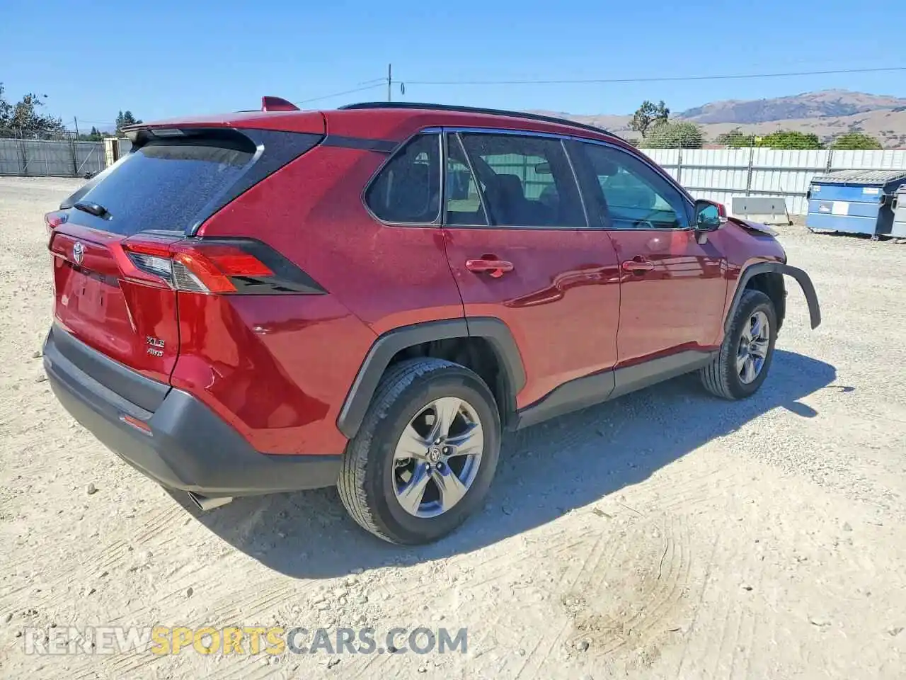 3 Photograph of a damaged car 2T3P1RFV5SW500642 TOYOTA RAV4 2025