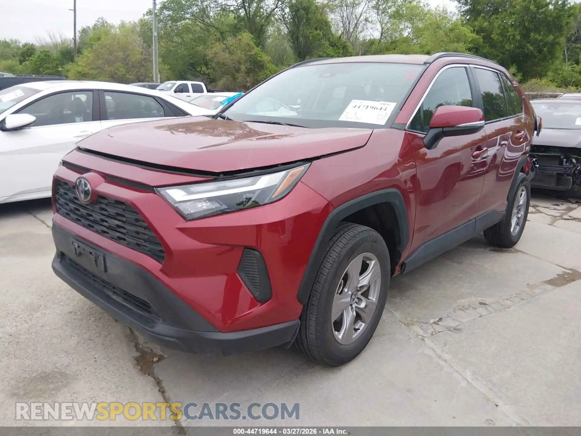 2 Photograph of a damaged car 2T3P1RFV5SW521894 TOYOTA RAV4 2025