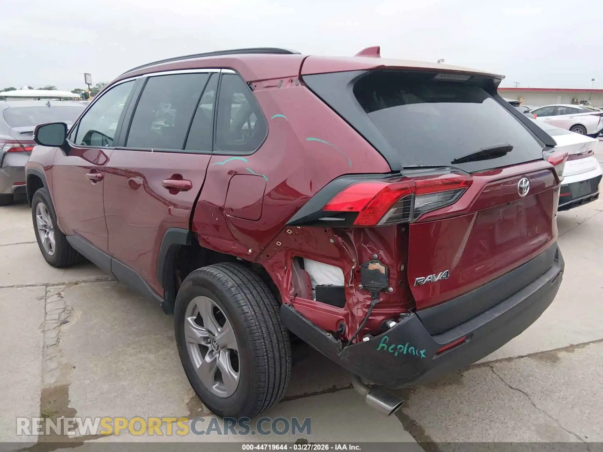 3 Photograph of a damaged car 2T3P1RFV5SW521894 TOYOTA RAV4 2025