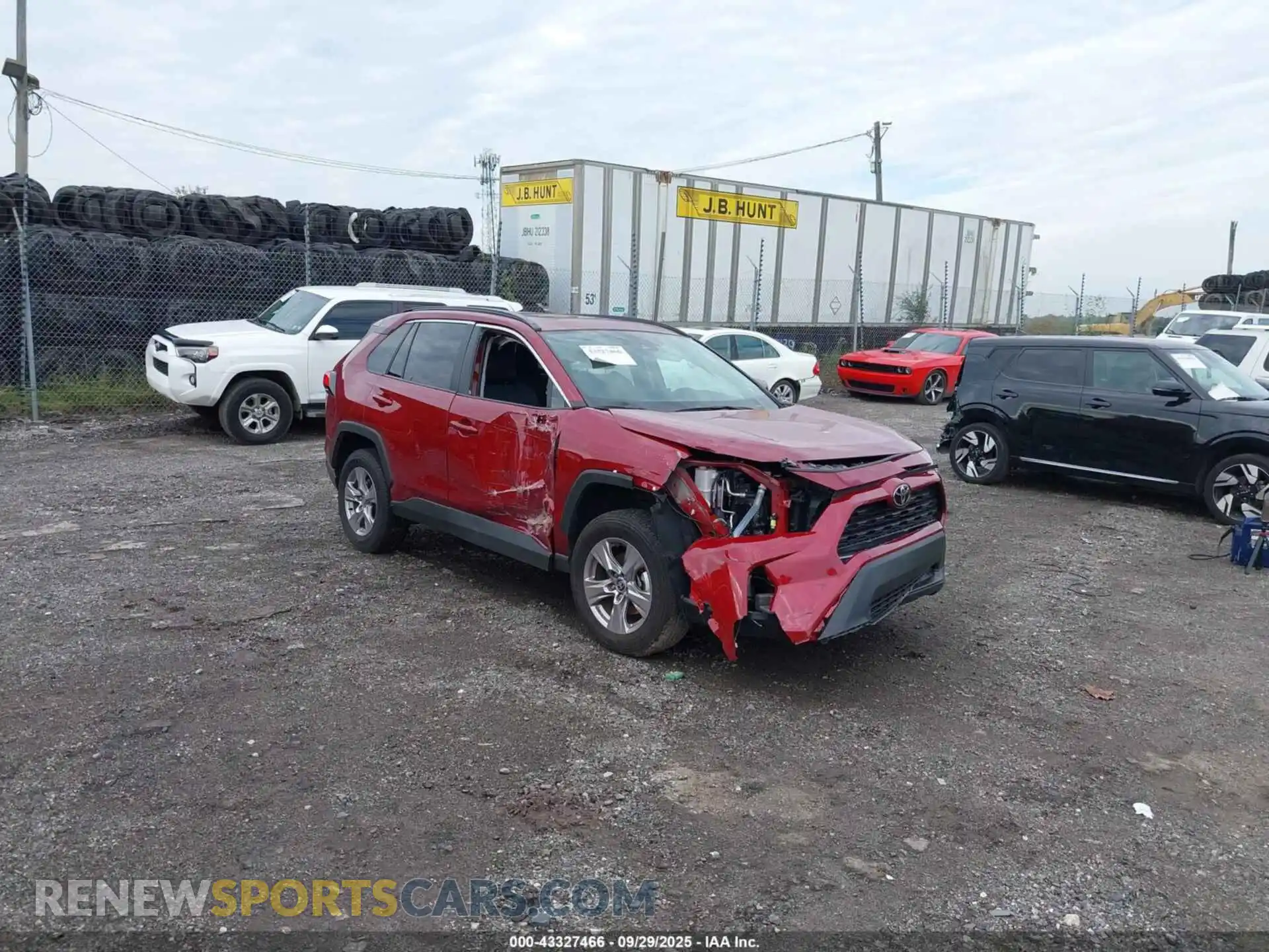 1 Photograph of a damaged car 2T3P1RFV5SW533916 TOYOTA RAV4 2025