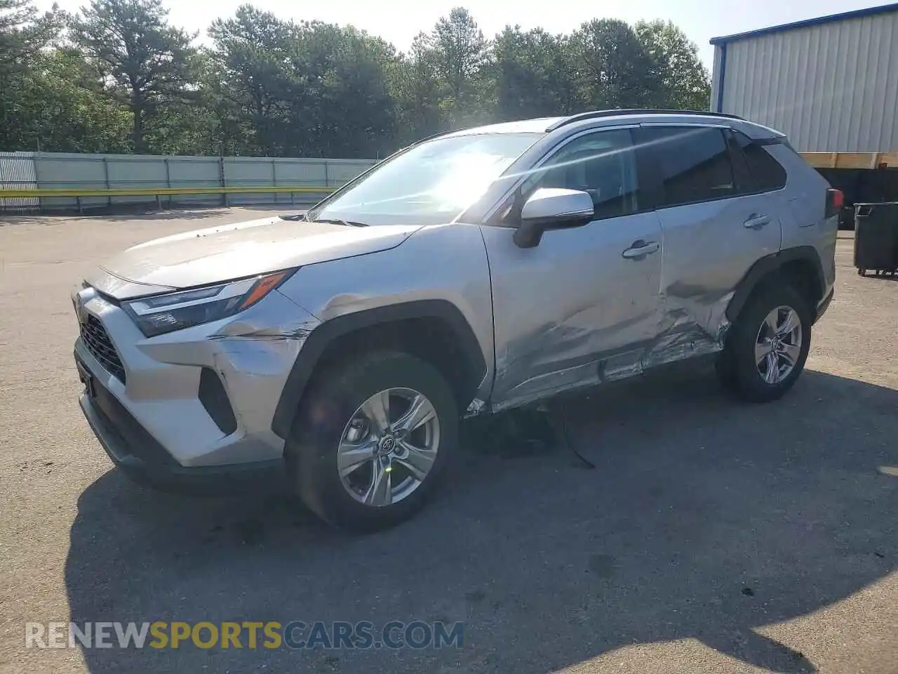 1 Photograph of a damaged car 2T3P1RFV5SW534256 TOYOTA RAV4 2025