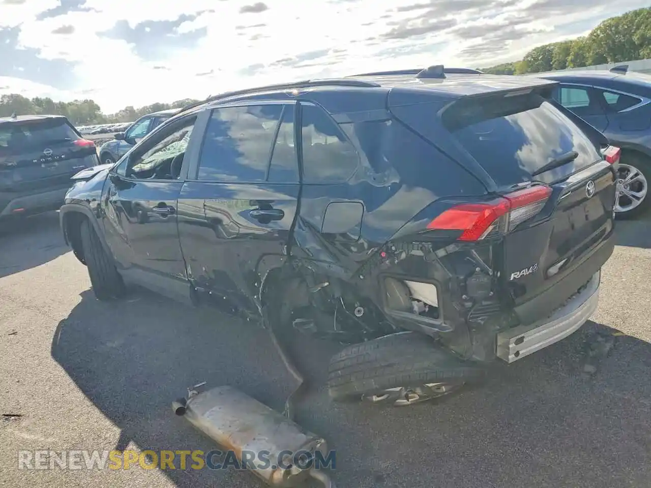2 Photograph of a damaged car 2T3P1RFV5SW554409 TOYOTA RAV4 2025