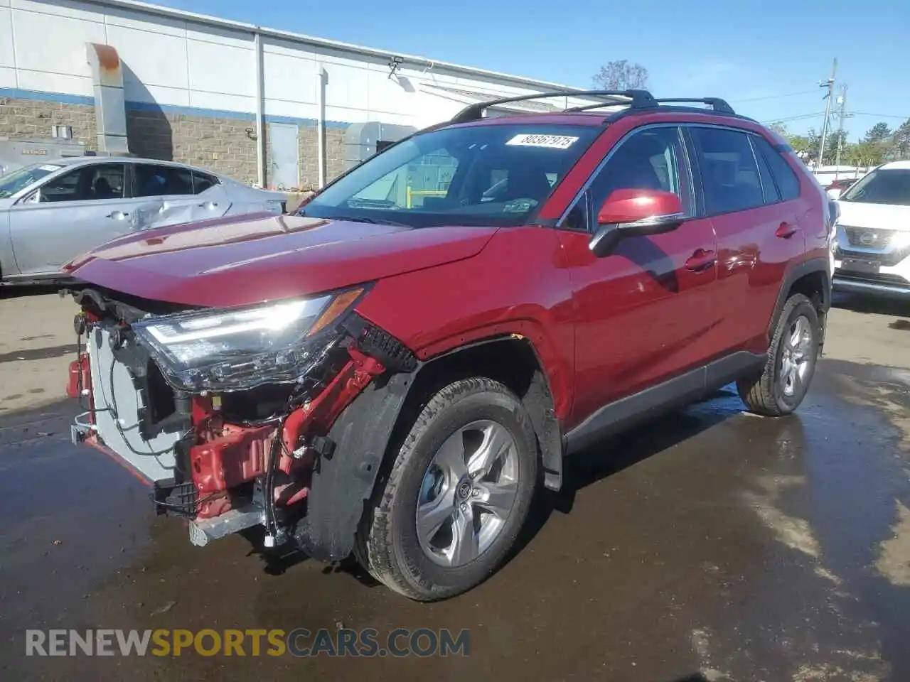 1 Photograph of a damaged car 2T3P1RFV5SW568990 TOYOTA RAV4 2025