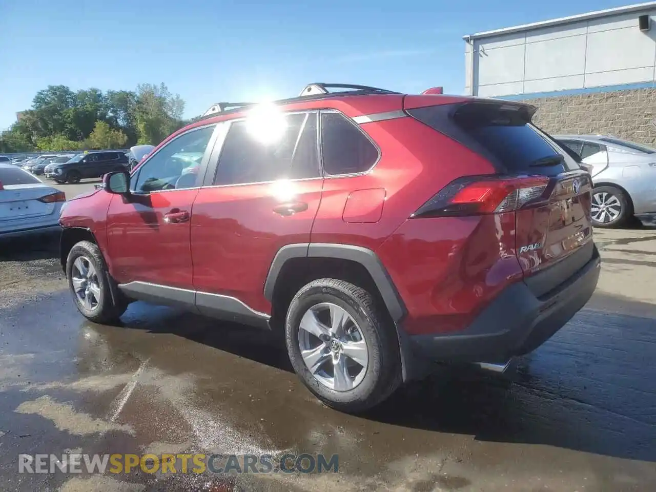2 Photograph of a damaged car 2T3P1RFV5SW568990 TOYOTA RAV4 2025