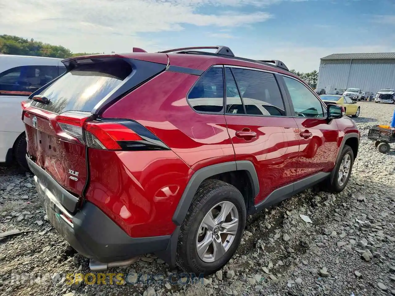 3 fotografías del automóvil dañado 2T3P1RFV5SW572196 TOYOTA RAV4 2025