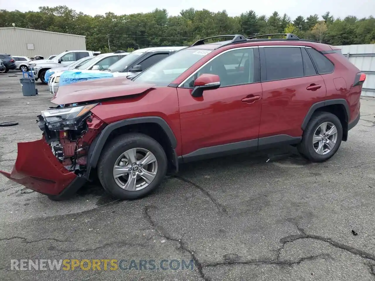 1 Photograph of a damaged car 2T3P1RFV5SW585546 TOYOTA RAV4 2025