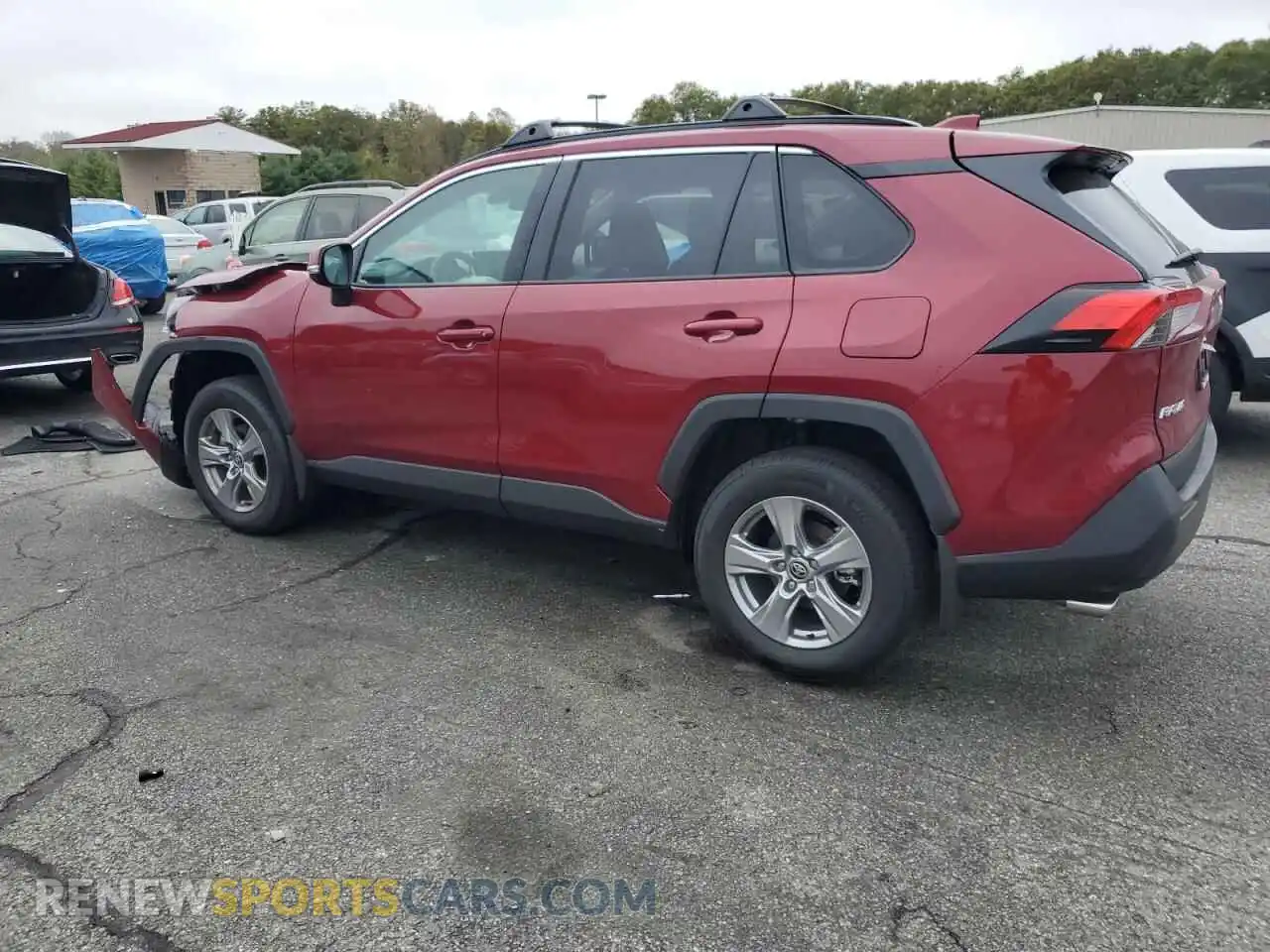 2 Photograph of a damaged car 2T3P1RFV5SW585546 TOYOTA RAV4 2025