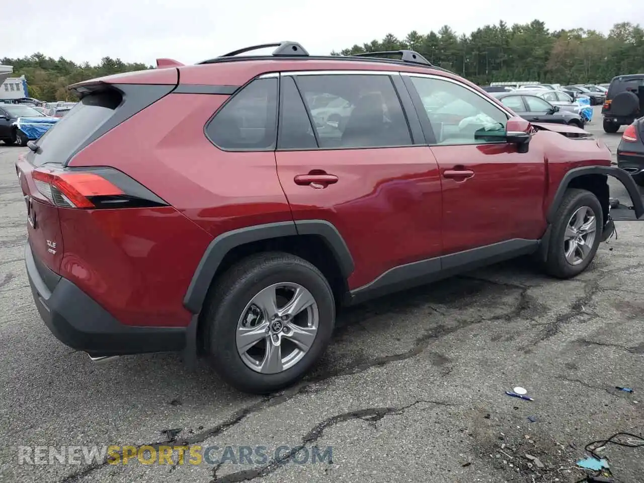 3 Photograph of a damaged car 2T3P1RFV5SW585546 TOYOTA RAV4 2025