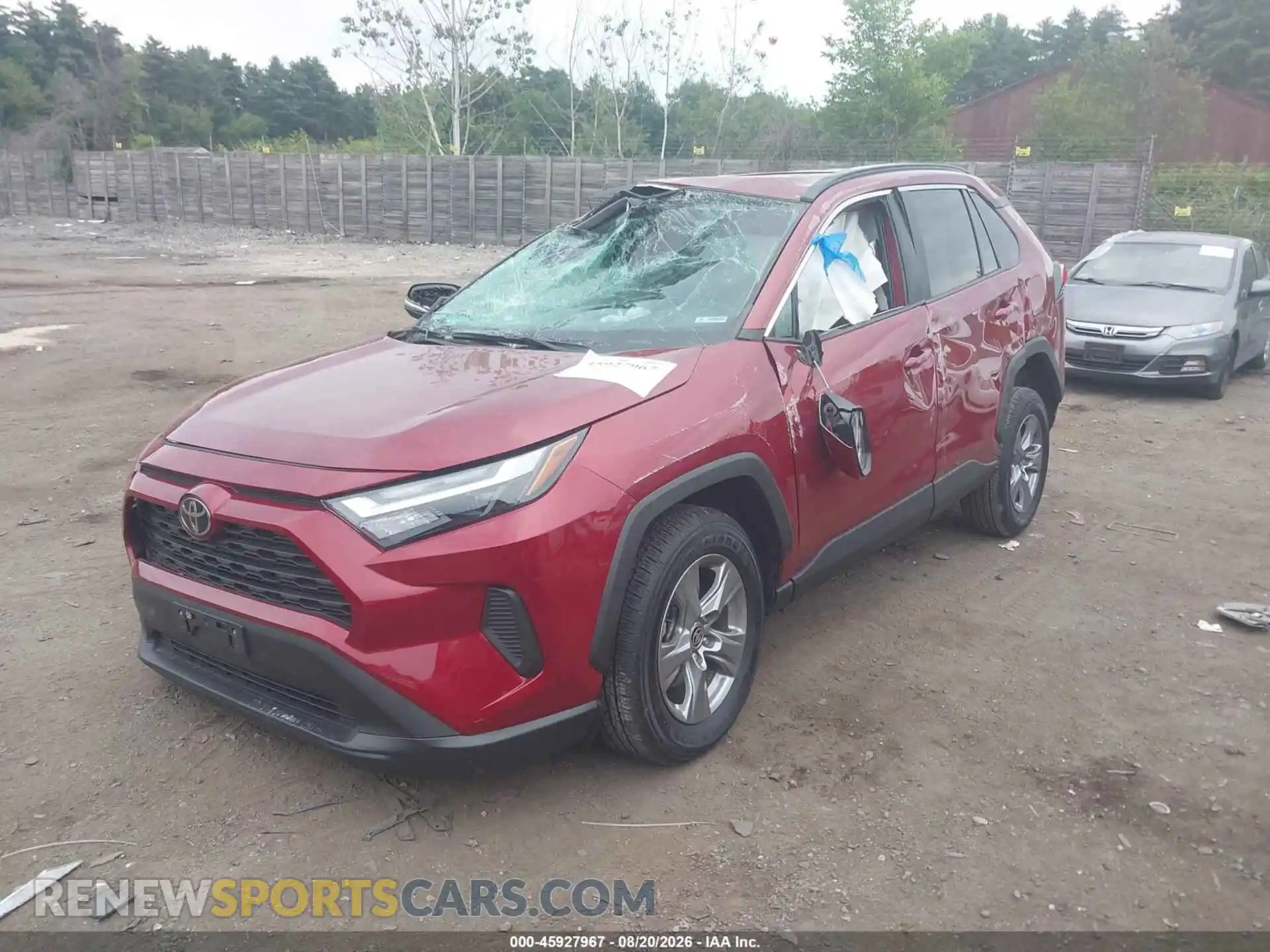 2 Photograph of a damaged car 2T3P1RFV5SW615788 TOYOTA RAV4 2025