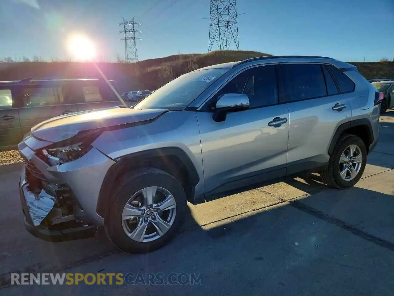 1 Фотография поврежденного автомобиля 2T3P1RFV6SW497704 TOYOTA RAV4 2025