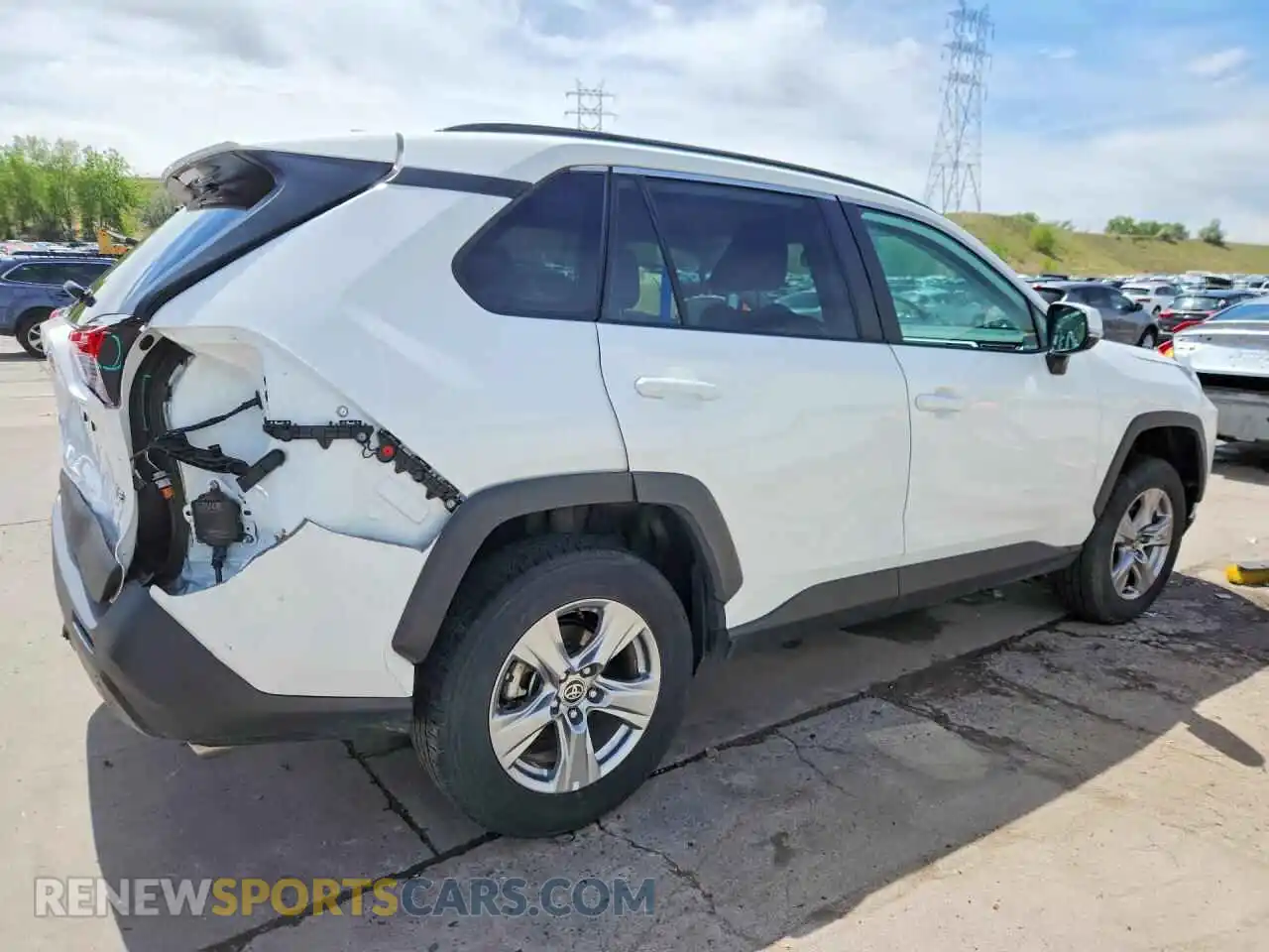 3 Photograph of a damaged car 2T3P1RFV6SW502139 TOYOTA RAV4 2025