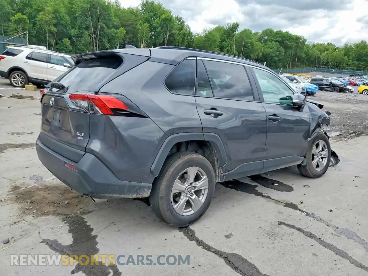 3 fotografías del automóvil dañado 2T3P1RFV6SW510869 TOYOTA RAV4 2025