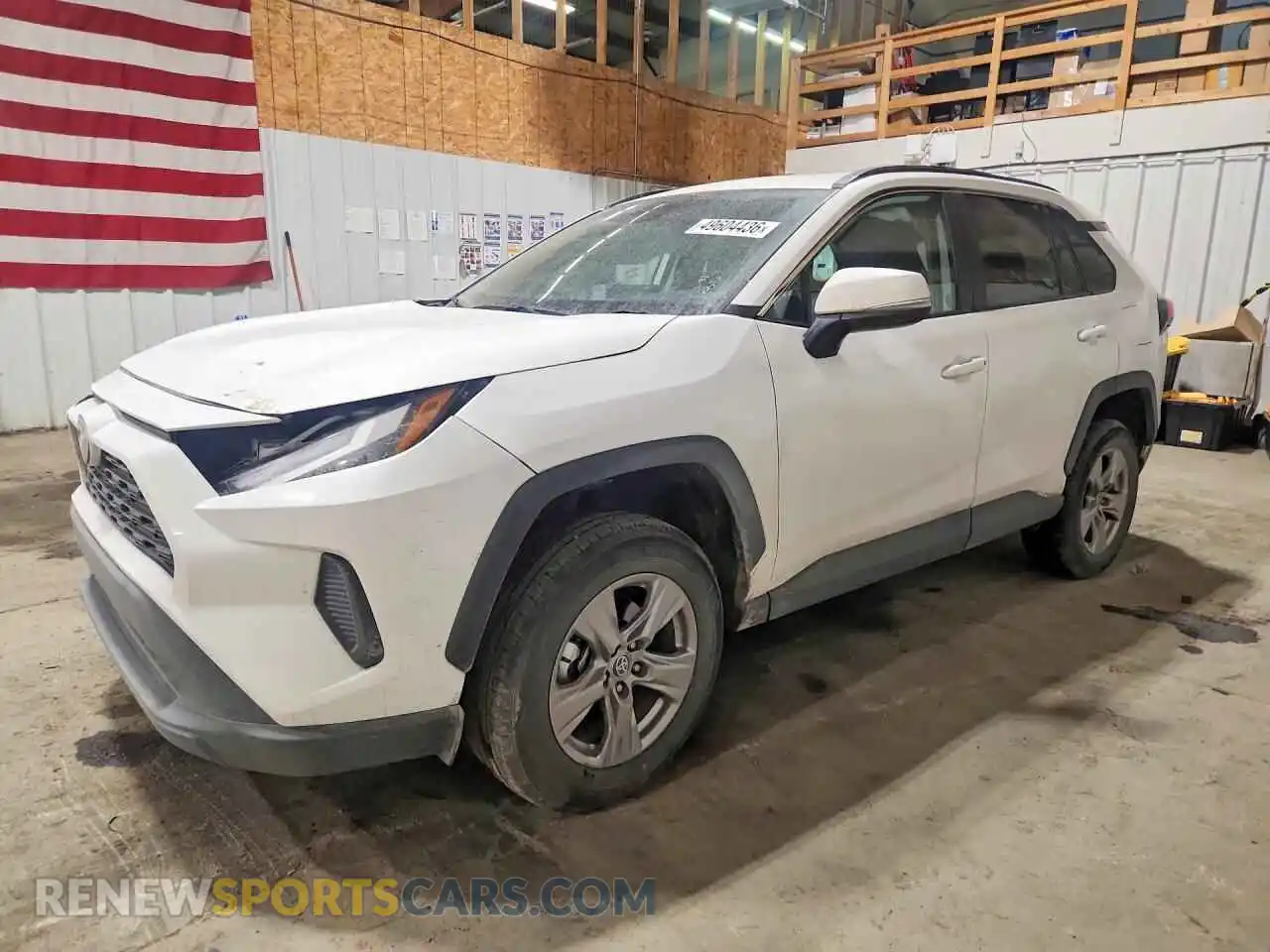 1 Photograph of a damaged car 2T3P1RFV6SW521516 TOYOTA RAV4 2025