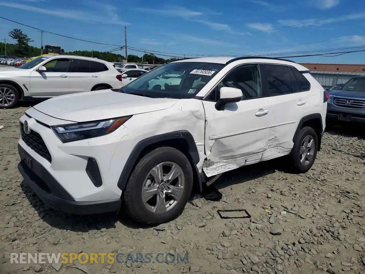 1 Photograph of a damaged car 2T3P1RFV6SW521581 TOYOTA RAV4 2025