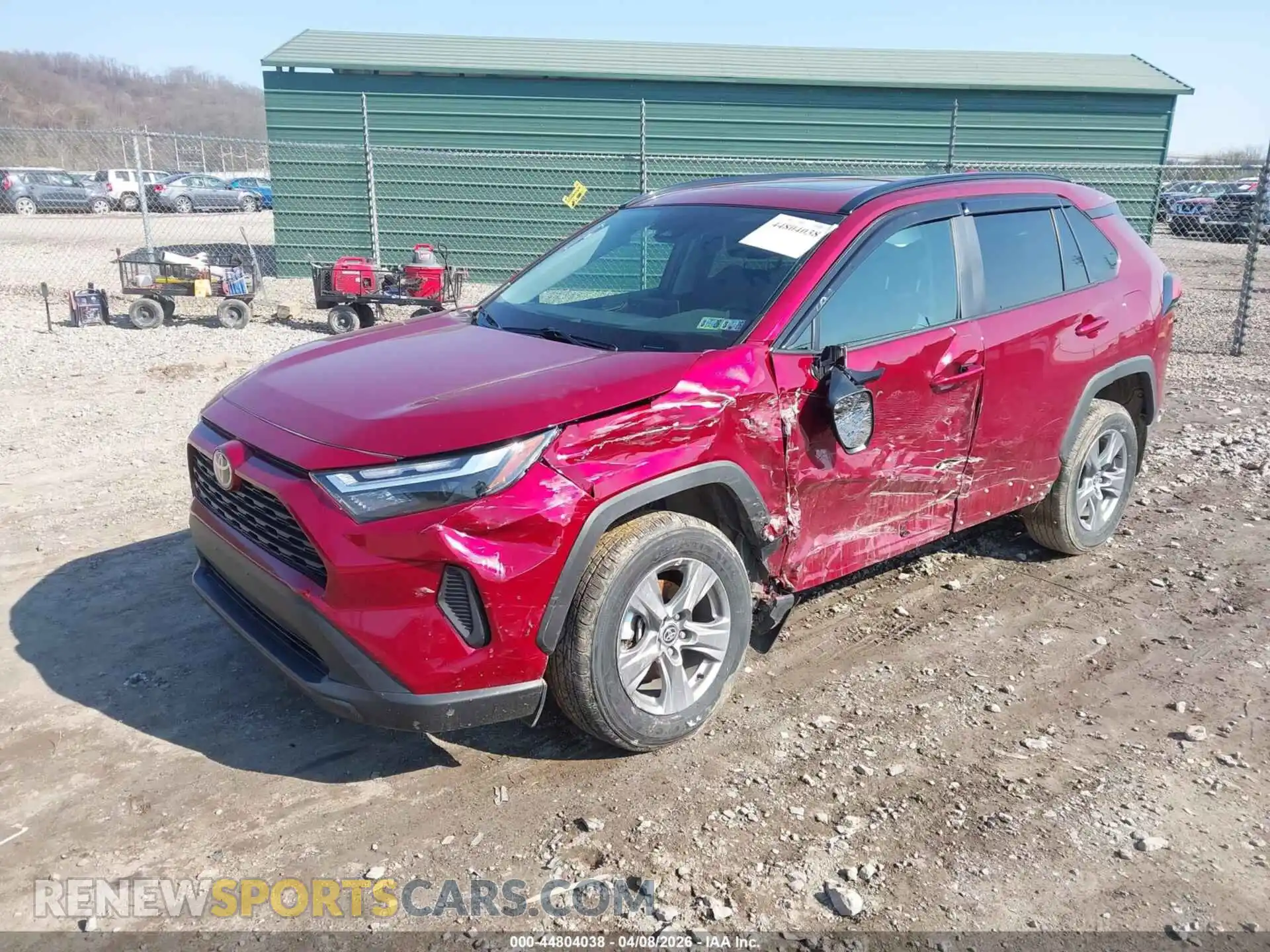 2 Photograph of a damaged car 2T3P1RFV6SW524416 TOYOTA RAV4 2025