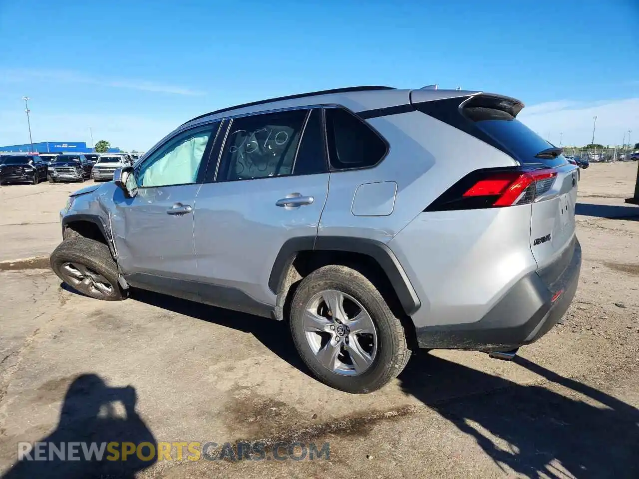 2 Photograph of a damaged car 2T3P1RFV6SW552510 TOYOTA RAV4 2025