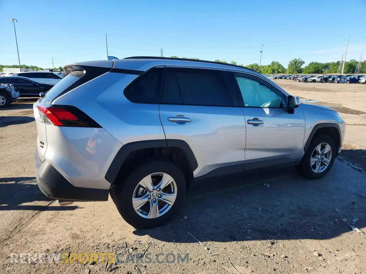 3 Photograph of a damaged car 2T3P1RFV6SW552510 TOYOTA RAV4 2025