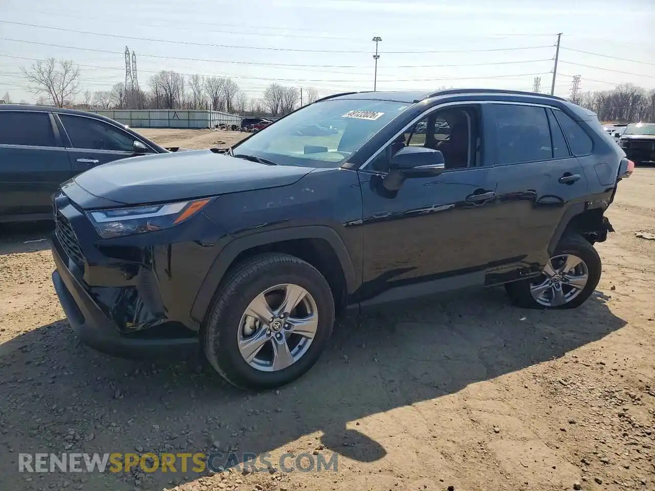 1 Photograph of a damaged car 2T3P1RFV6SW576256 TOYOTA RAV4 2025