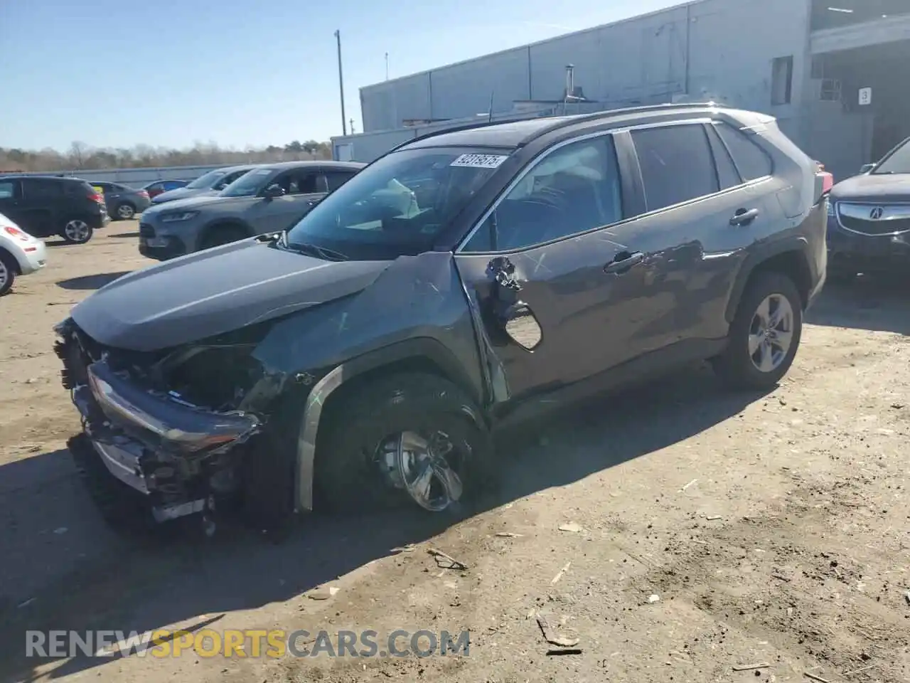 1 Photograph of a damaged car 2T3P1RFV6SW579416 TOYOTA RAV4 2025