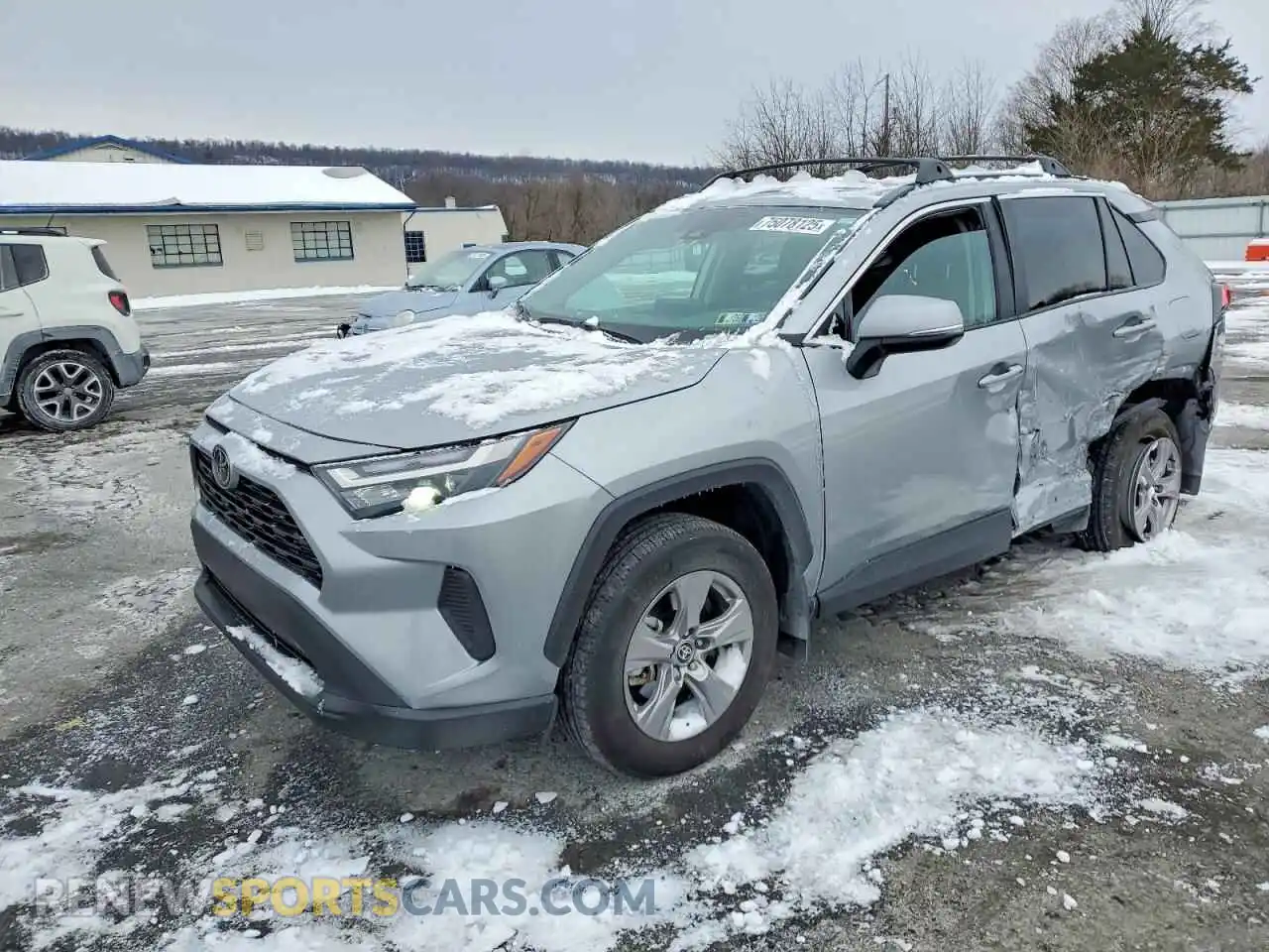 1 Photograph of a damaged car 2T3P1RFV6SW583949 TOYOTA RAV4 2025