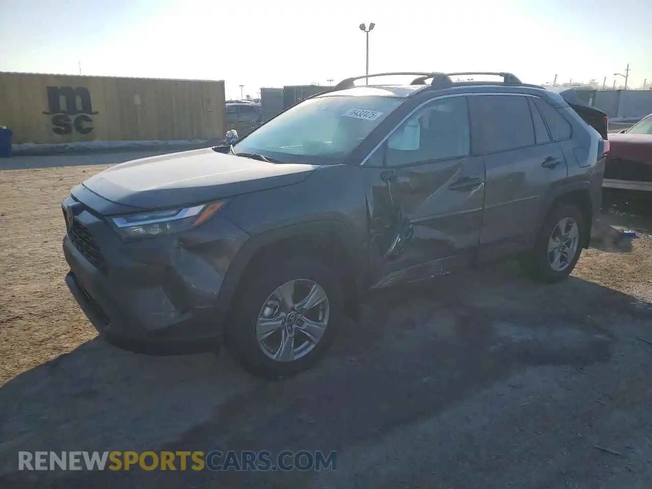 1 Photograph of a damaged car 2T3P1RFV6SW594546 TOYOTA RAV4 2025