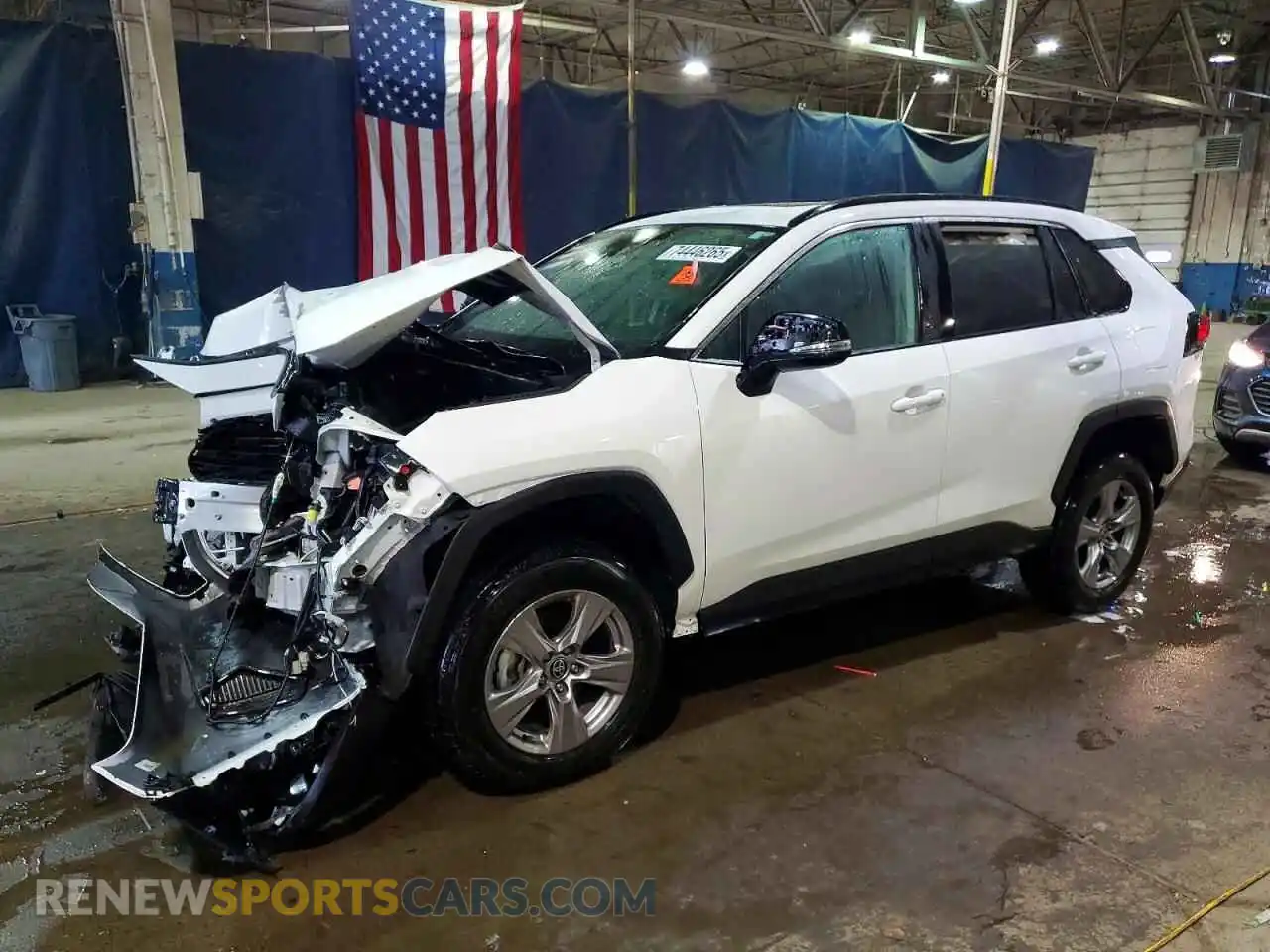 1 Photograph of a damaged car 2T3P1RFV6SW595969 TOYOTA RAV4 2025
