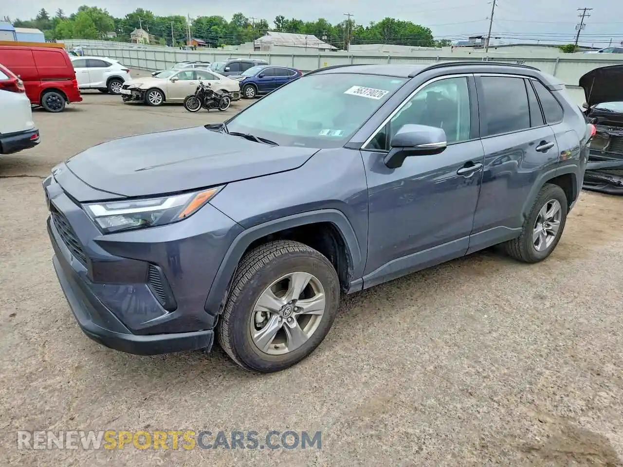 1 Photograph of a damaged car 2T3P1RFV6SW625794 TOYOTA RAV4 2025