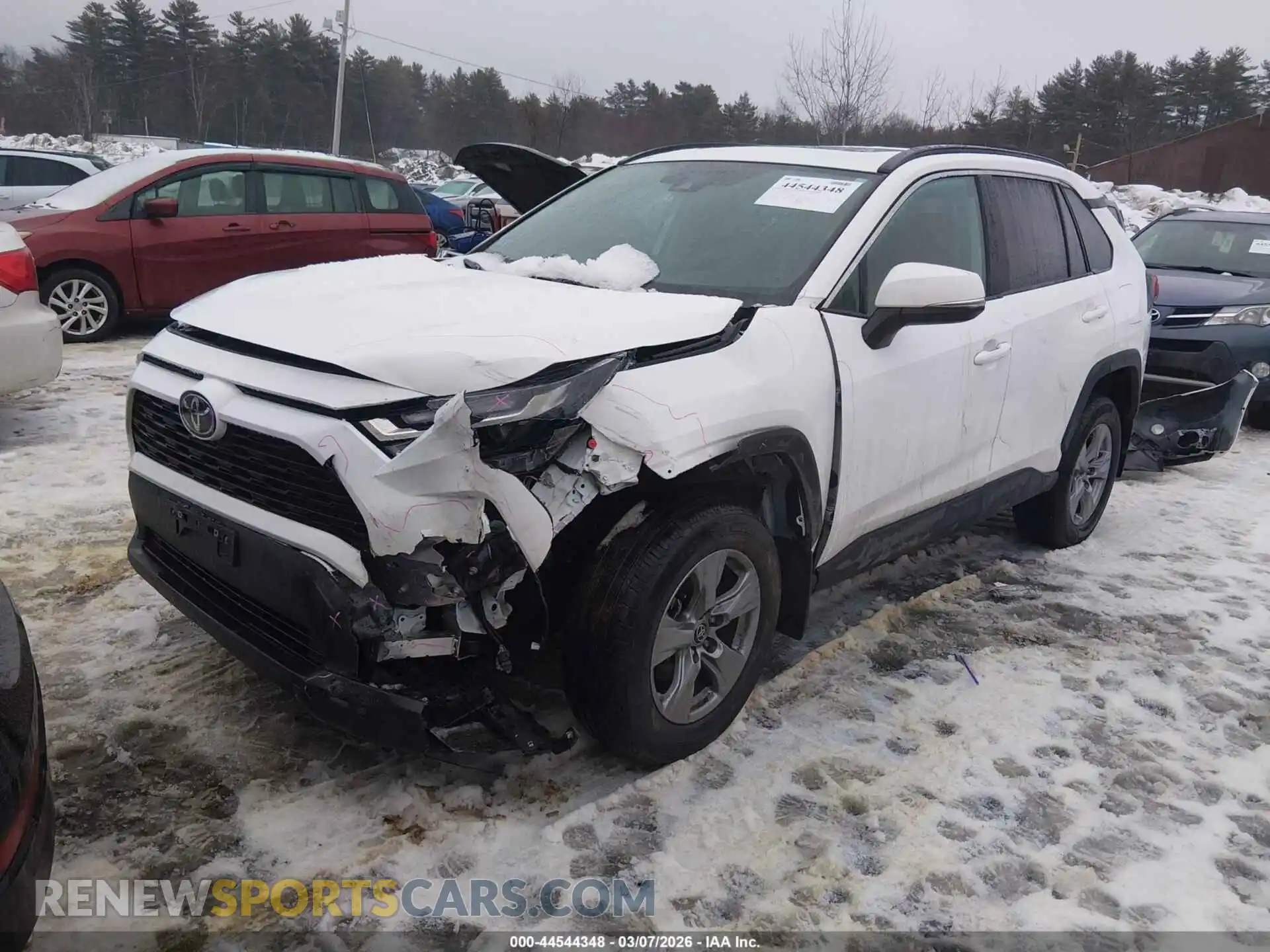 2 fotografías del automóvil dañado 2T3P1RFV6SW633037 TOYOTA RAV4 2025