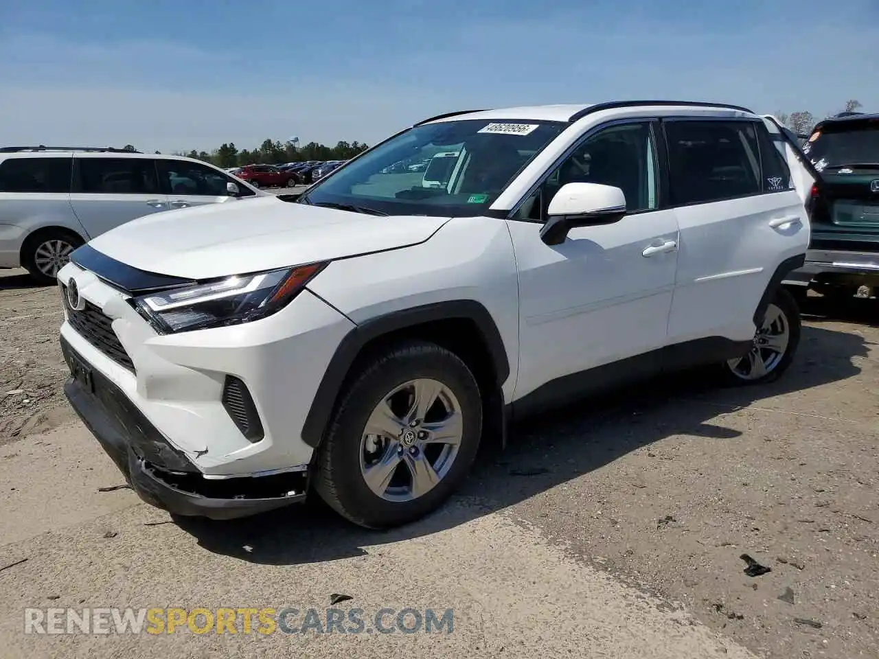 1 Photograph of a damaged car 2T3P1RFV7SC494523 TOYOTA RAV4 2025