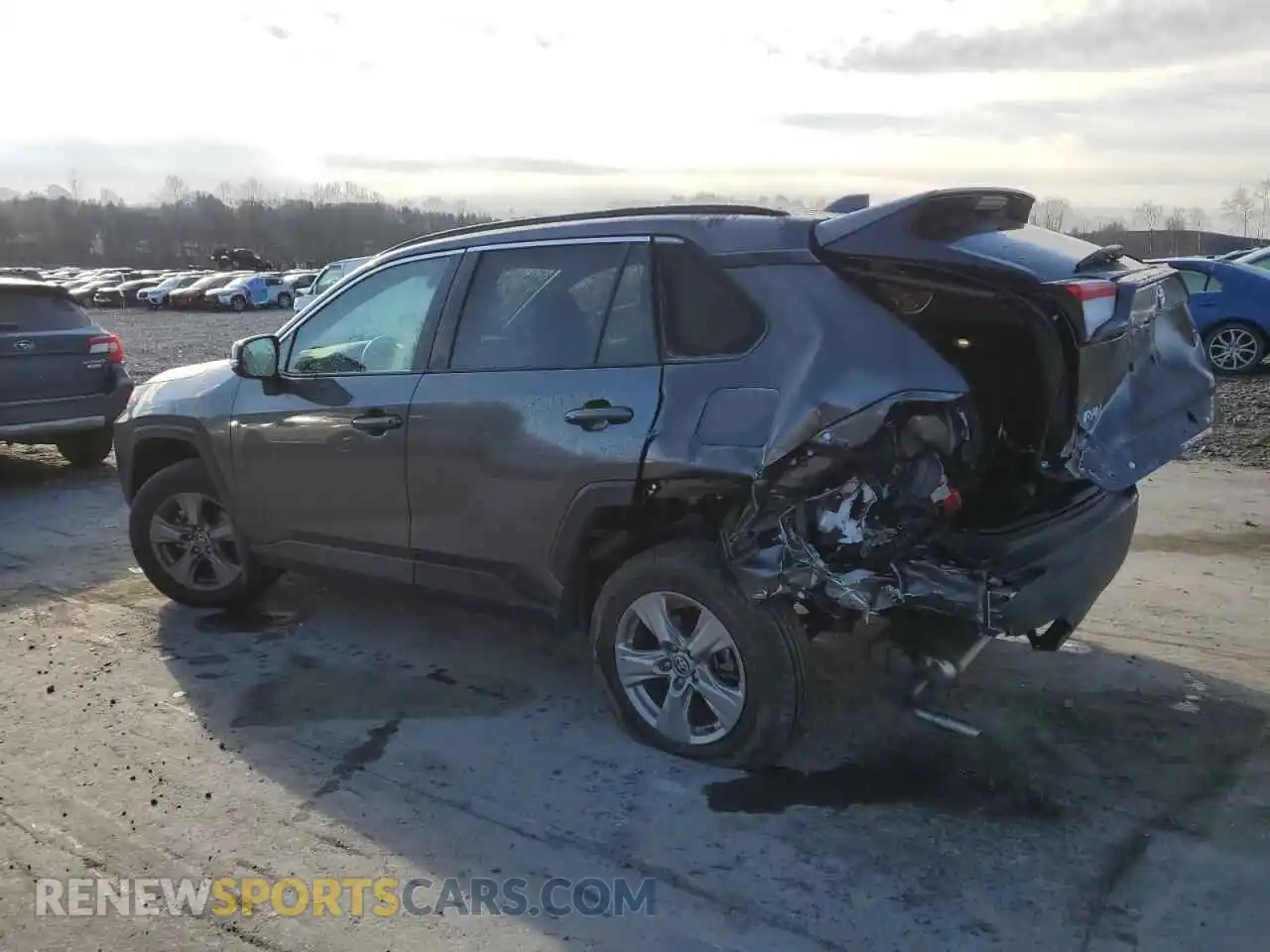2 Photograph of a damaged car 2T3P1RFV7SC550542 TOYOTA RAV4 2025