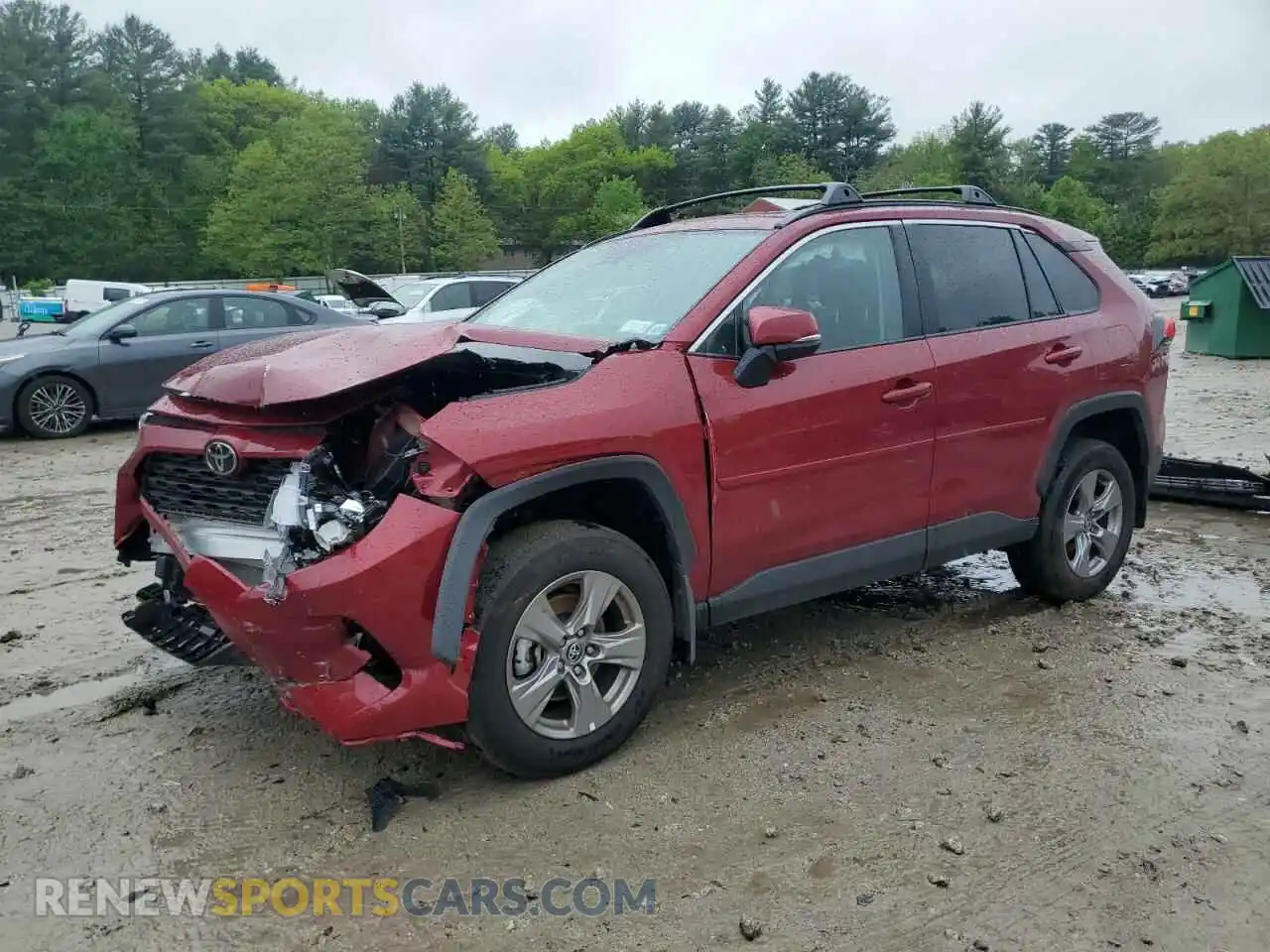 1 Photograph of a damaged car 2T3P1RFV7SW500397 TOYOTA RAV4 2025