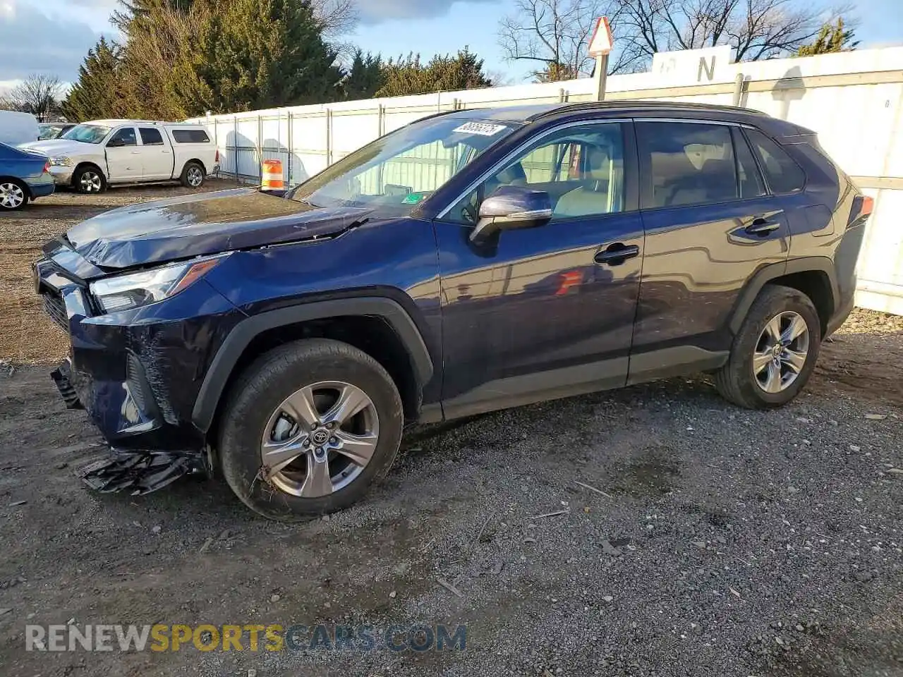 1 Фотография поврежденного автомобиля 2T3P1RFV7SW513523 TOYOTA RAV4 2025