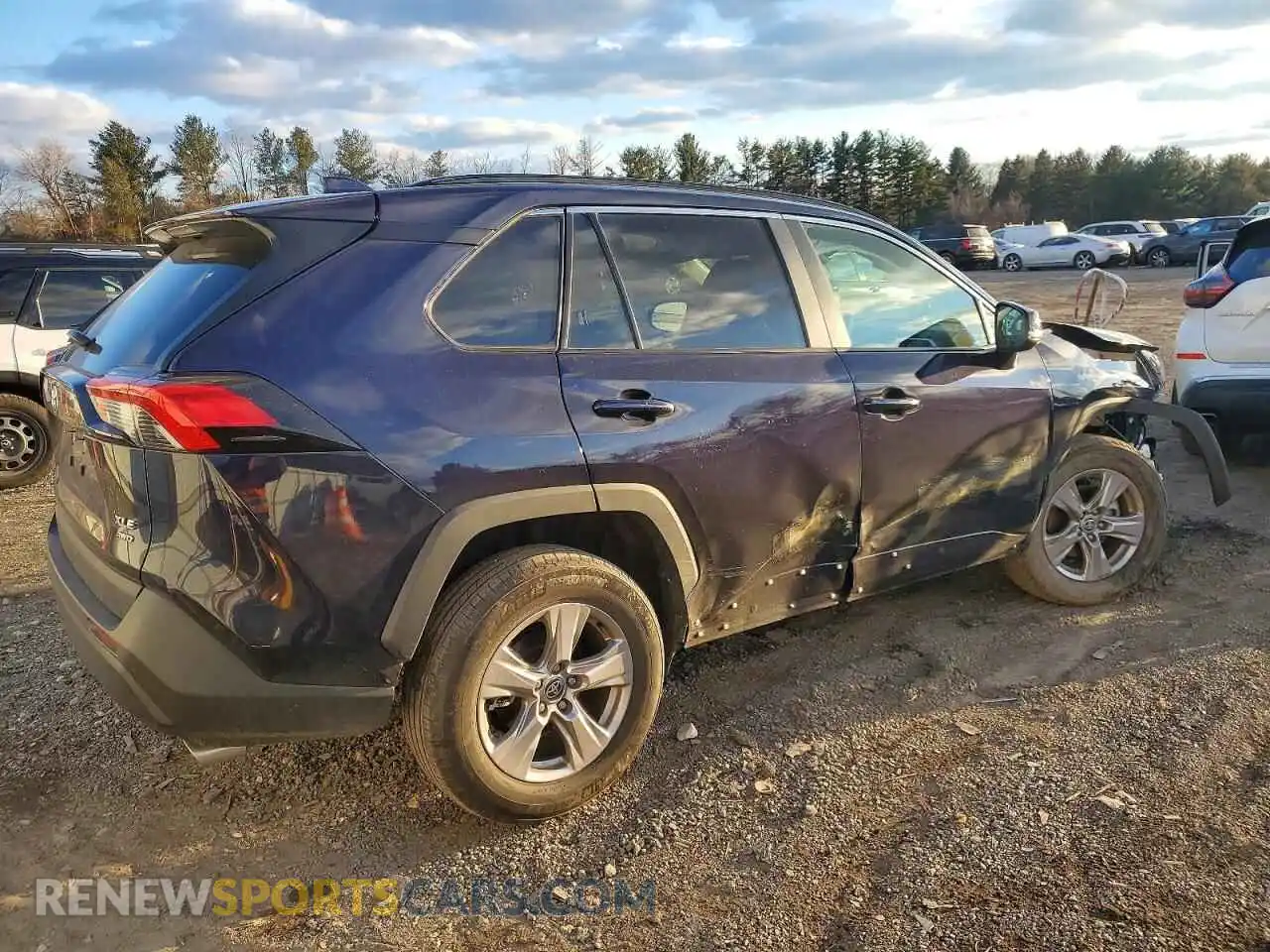 3 Фотография поврежденного автомобиля 2T3P1RFV7SW513523 TOYOTA RAV4 2025