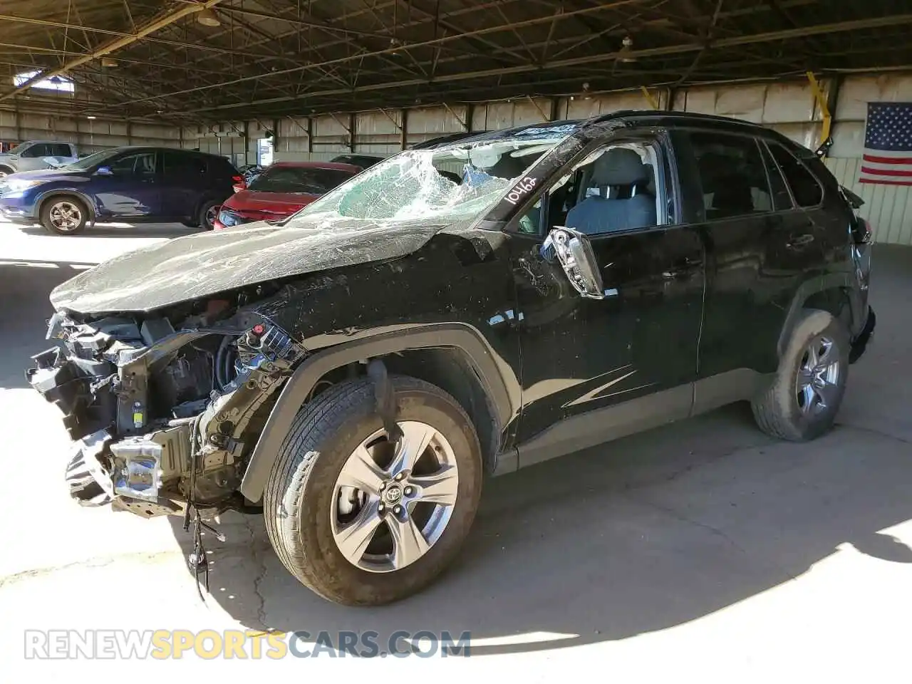 1 Photograph of a damaged car 2T3P1RFV7SW542259 TOYOTA RAV4 2025