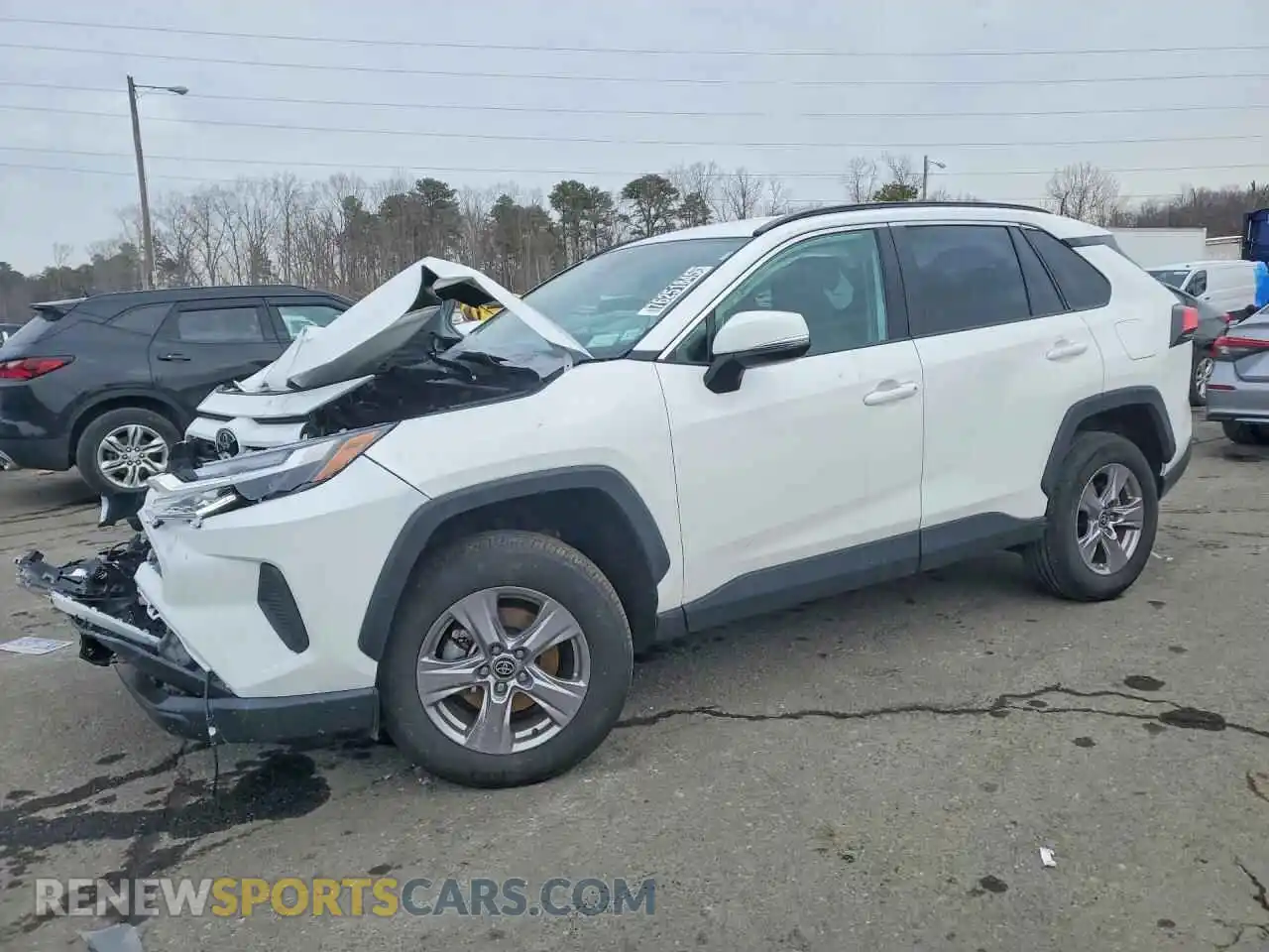 1 Photograph of a damaged car 2T3P1RFV7SW542603 TOYOTA RAV4 2025
