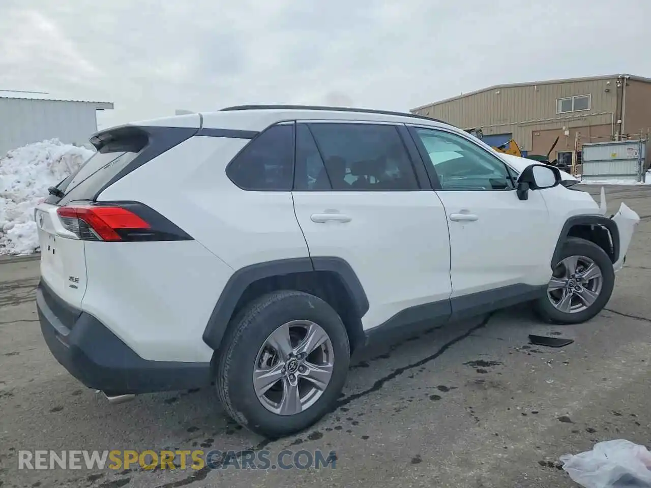 3 Photograph of a damaged car 2T3P1RFV7SW542603 TOYOTA RAV4 2025