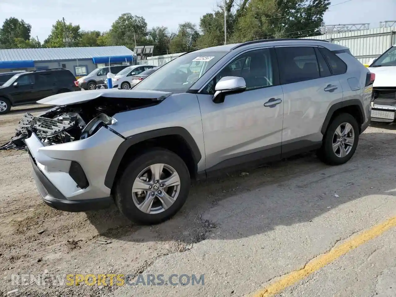1 Photograph of a damaged car 2T3P1RFV7SW542827 TOYOTA RAV4 2025