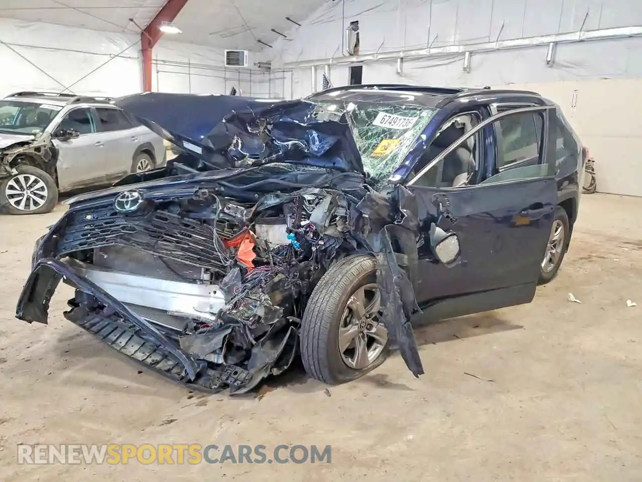 1 Photograph of a damaged car 2T3P1RFV8SW499230 TOYOTA RAV4 2025