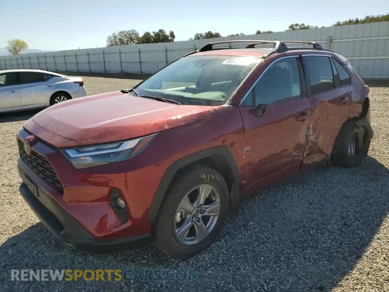 1 Photograph of a damaged car 2T3P1RFV8SW501266 TOYOTA RAV4 2025