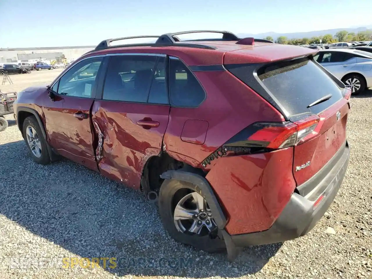 2 Photograph of a damaged car 2T3P1RFV8SW501266 TOYOTA RAV4 2025