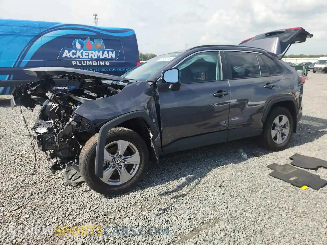 1 Фотография поврежденного автомобиля 2T3P1RFV8SW503079 TOYOTA RAV4 2025