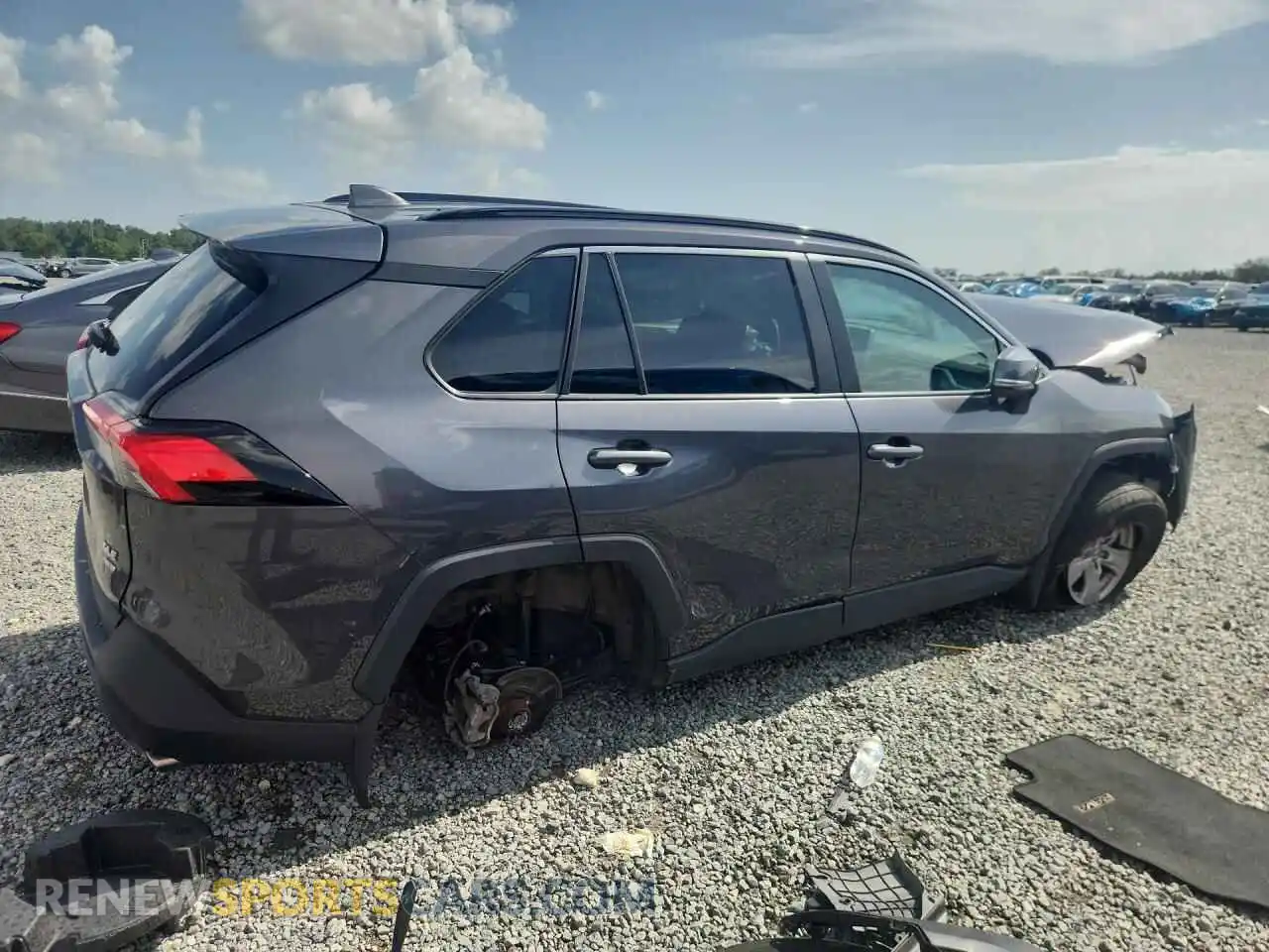 3 Фотография поврежденного автомобиля 2T3P1RFV8SW503079 TOYOTA RAV4 2025