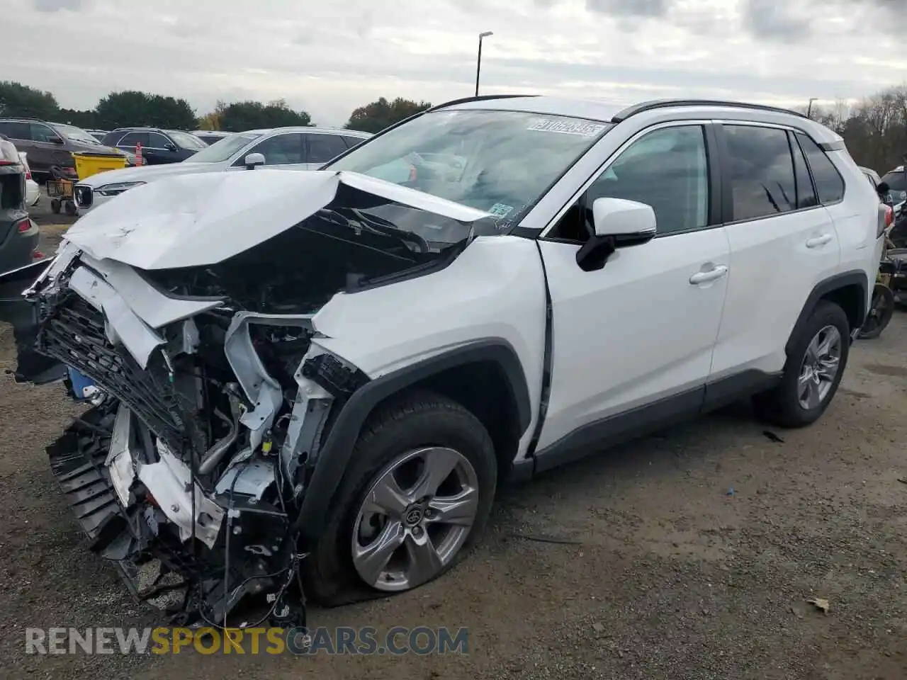 1 Photograph of a damaged car 2T3P1RFV8SW526328 TOYOTA RAV4 2025