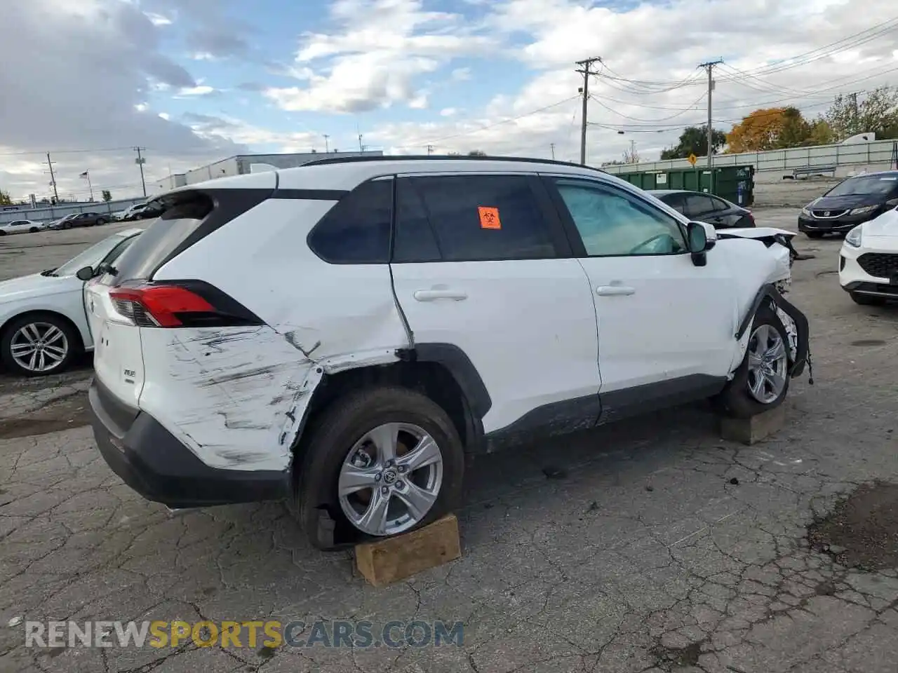 3 Photograph of a damaged car 2T3P1RFV8SW534929 TOYOTA RAV4 2025